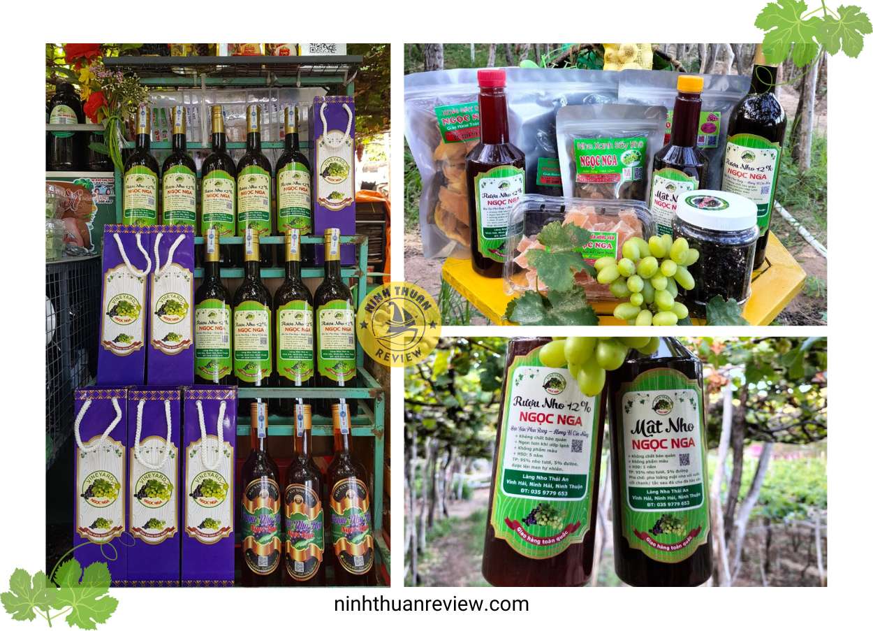 đặc sản mật nho ninh thuận